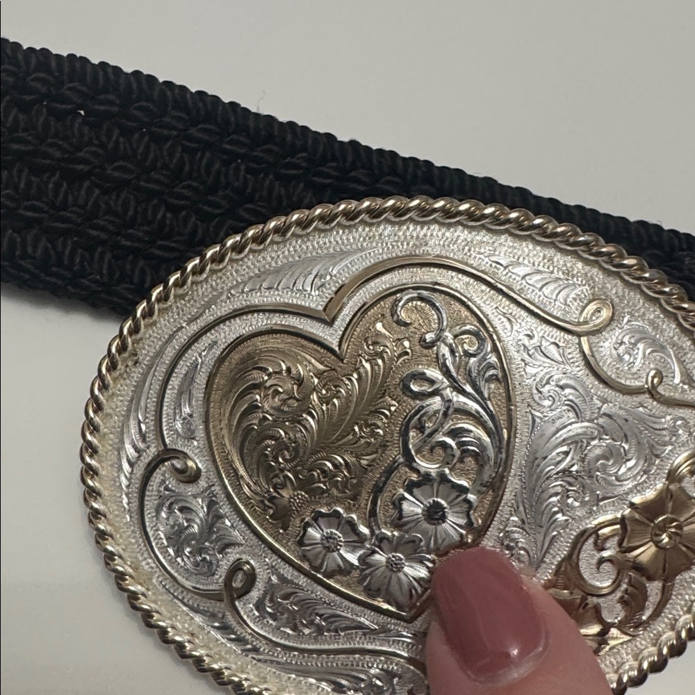 Montana Silversmith, Columbus Montana. Belt buckle. - Picture 8 of 8